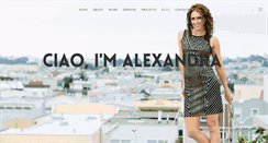 Desktop Screenshot of alexandrafriedman.com